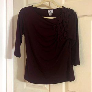 Worthington 3/4 Sleeve Blouse